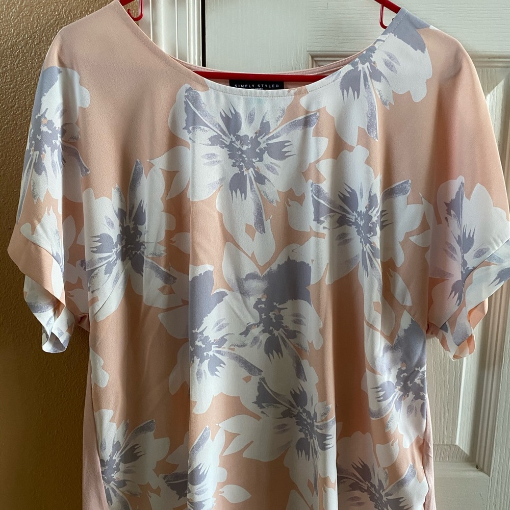 Flowy tan colored woman’s top
